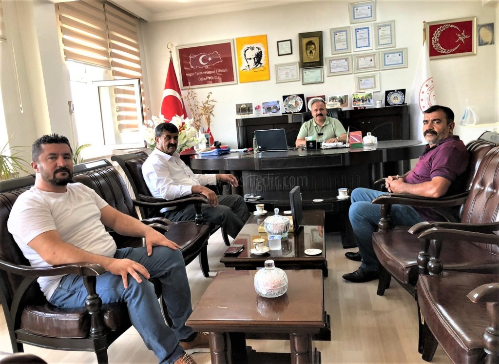 MAHALLE MUHTARLARINDAN İL MÜDÜRÜ ÖZKAN YOLCUYA ZİYARET