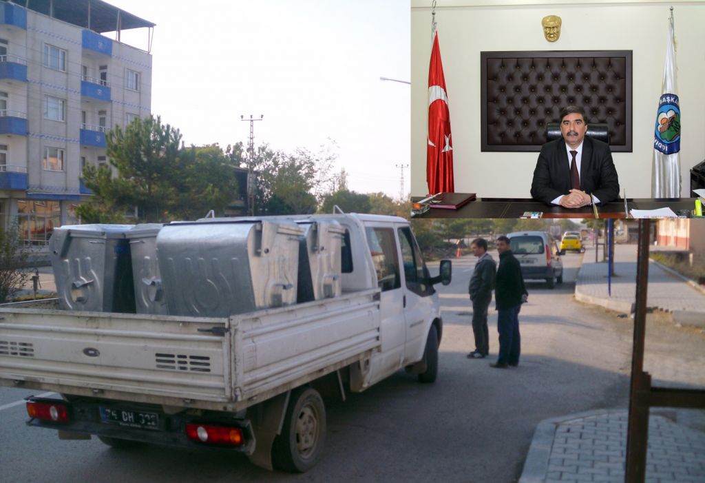 Iğdır Belediyesi 330 Adet Çöp Konteynırı Dağıttı