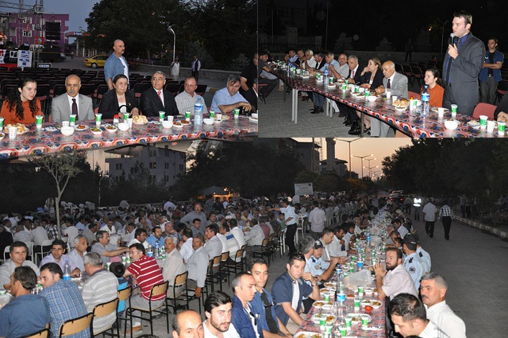 Aralık İlçesinde 1500 Kişi Birlikte İftar Yaptı