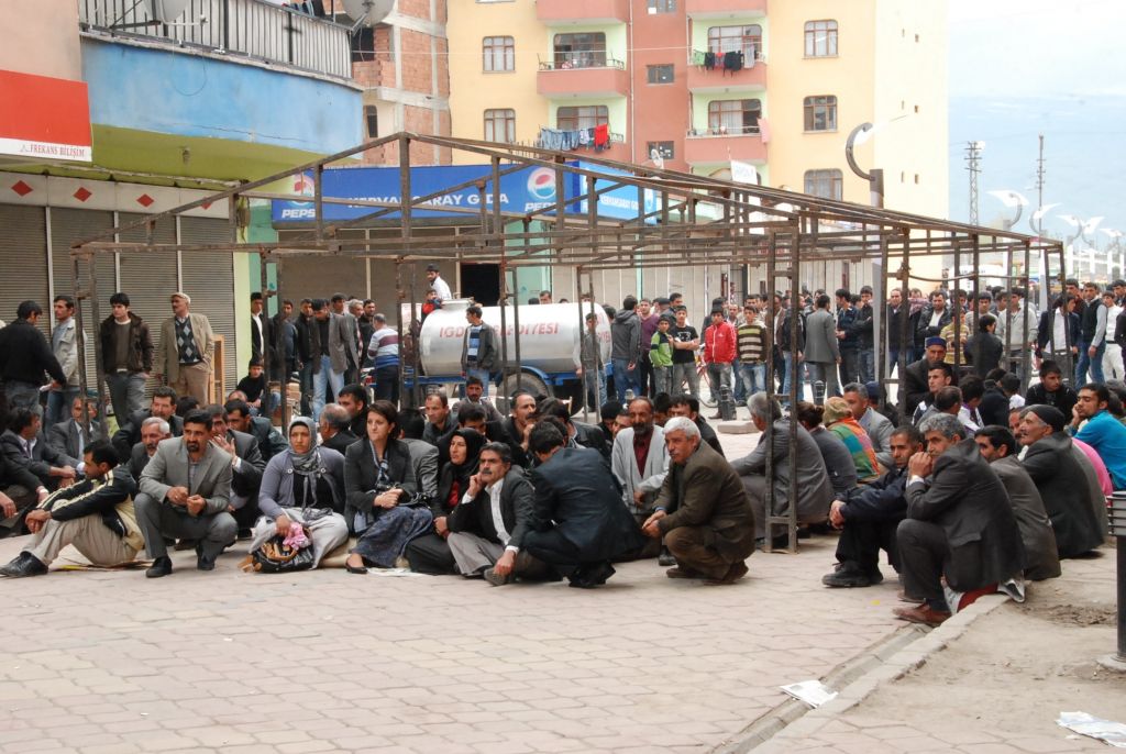 Polis Çadır Kurmaya İzin Vermedi