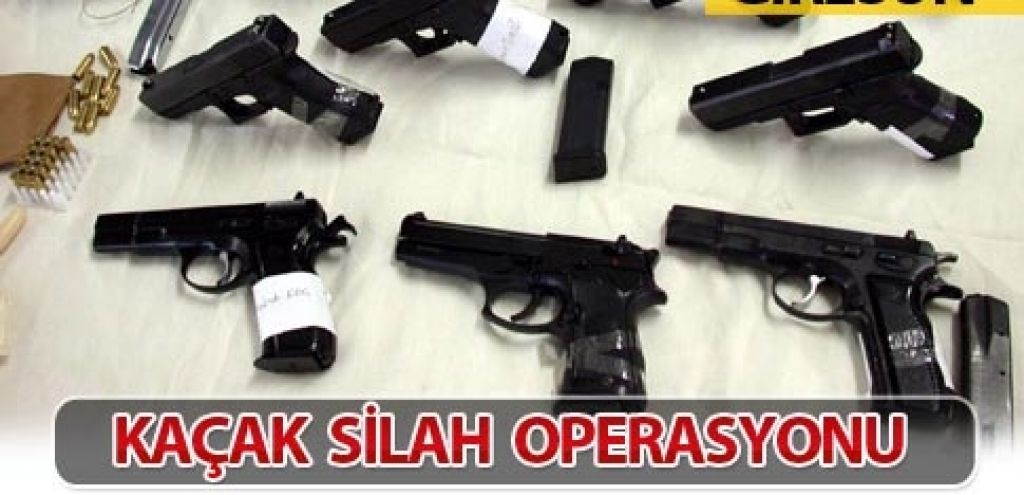 Silah Kaçakçısı 4 Kişi Tutuklandı