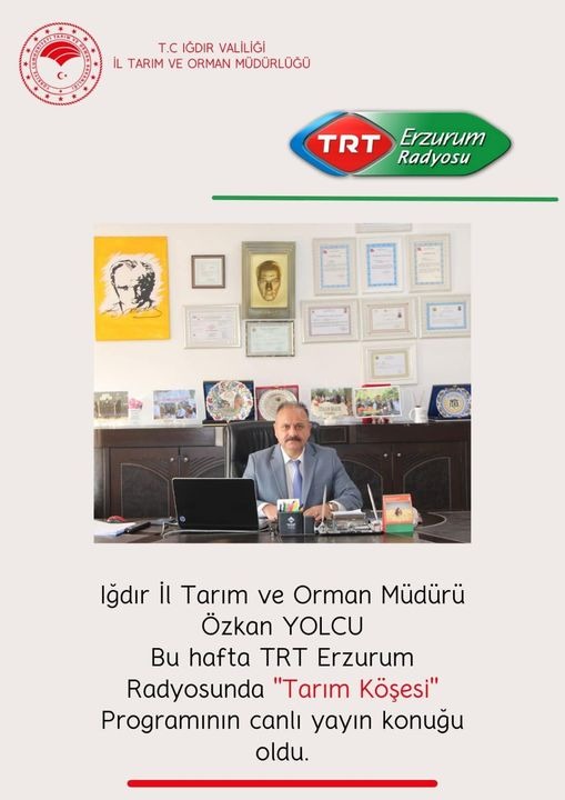 ÖZKAN YOLCU TRT ERZURUM RADYOSU'NUN KONUĞU OLDU