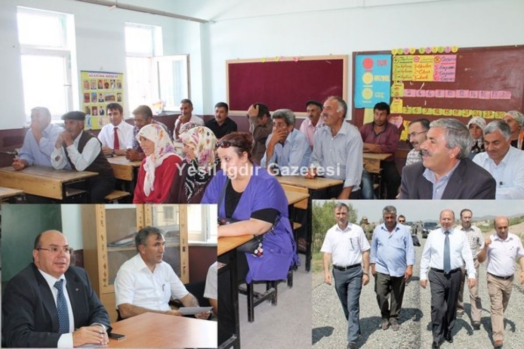 Vali Çiçek Erhacı Köyünü Ziyaret Etti