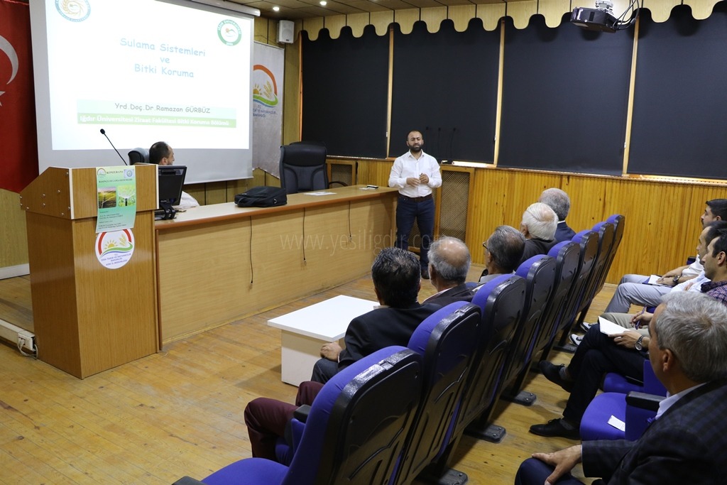 Iğdır Üniversitesinden Basınçlı Sulama Sistemleri Konferansı