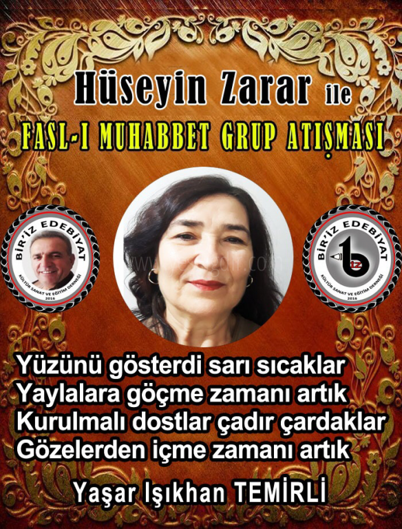 323Fasl-ı muhabbet Atışma dörtlükleri