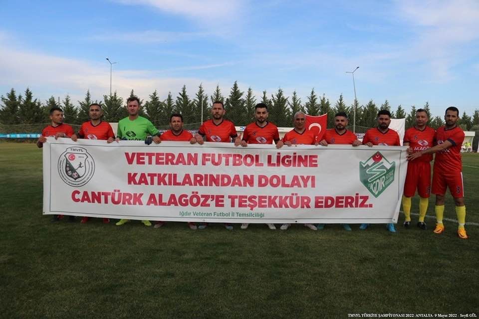 Masterlar ve Veteranlar Futbol Takımı Antalyada