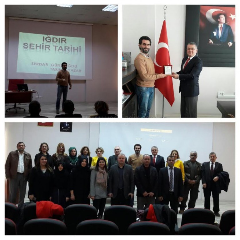Çevre ve Şehircilik İl Müdürlüğünde Iğdır Şehir Tarihi-1 konulu sunum yapıldı