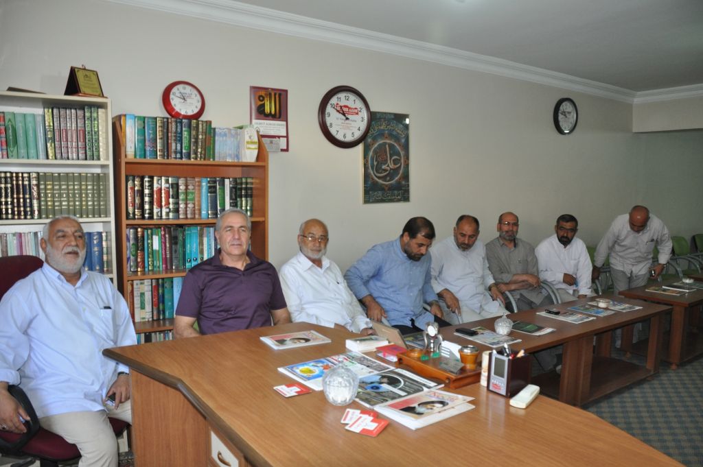 EKurmay Albay Hanifi Yıldırım Ehlibeyt Alimler Derneğini Ziyaret Etti