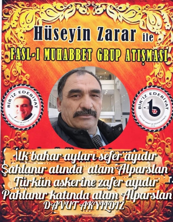 317Fasl-ı muhabbet Atışma dörtlükleri