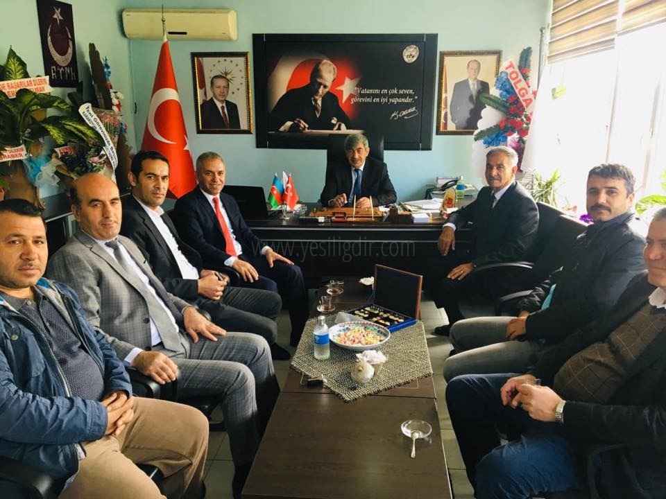 Gençlik ve Spor İl Müdürü Yiğitten Belediye Başkanlarına Ziyaret