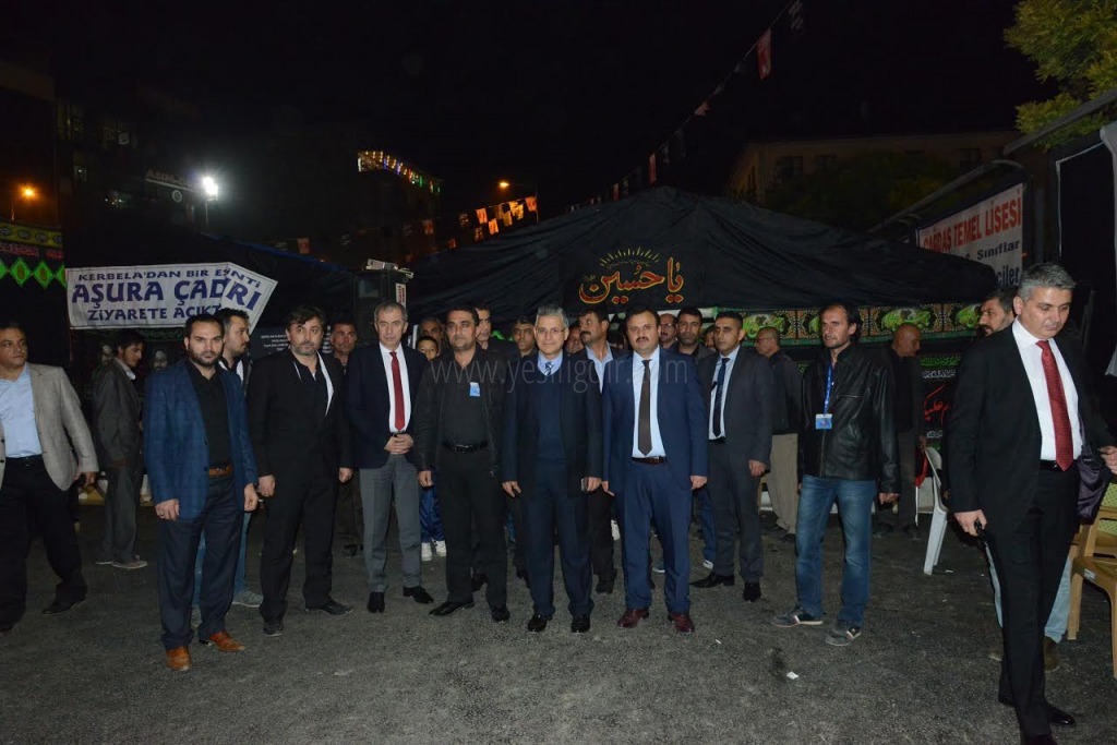 AŞURA ÇADIRI KURULDU