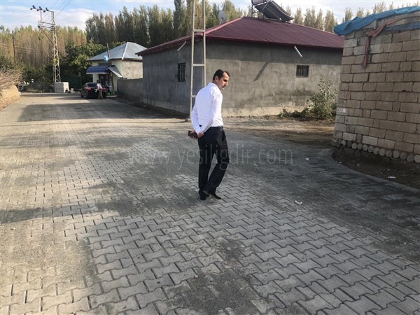 Kaymakam Güzel Yol yapım çalışmalarını yerinde inceledi