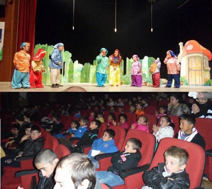 Iğdırlı Minikler Yedi Cücelerle Buluştu
