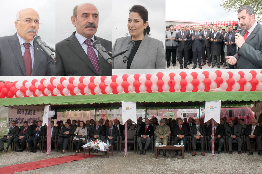 Iğdır Çevre ve Şehircilik İl Müdürlüğü Yeni Hizmet Binasının Temelini Attı