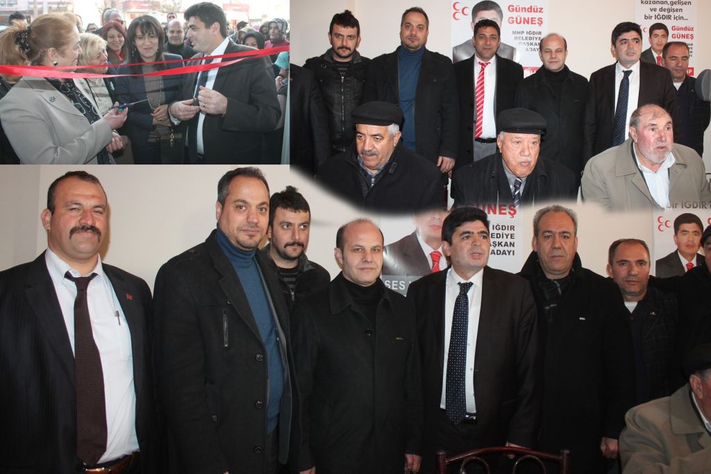 MHP Iğdır kadın kolları irtibat bürosu açıldı