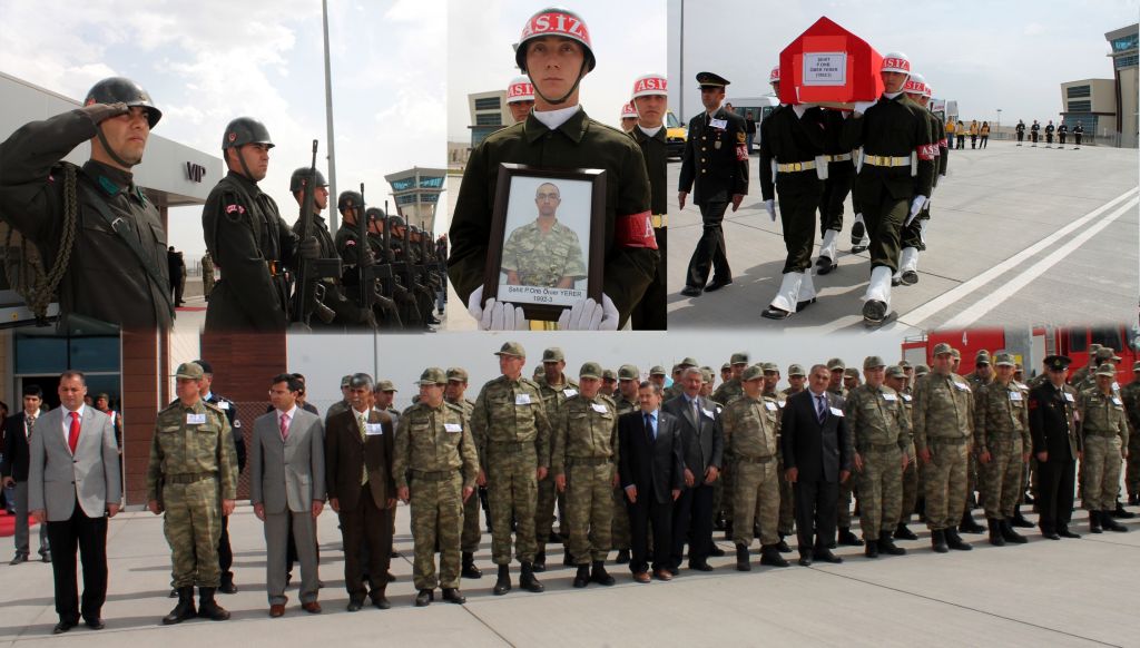 Şehit İki Askerin Cenazesi Memleketlerine Gönderildi
