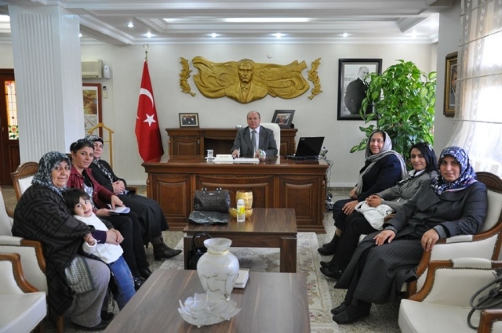Aktif İş Kadınları Derneği Vali Amir Çiçeki Ziyaret Etti