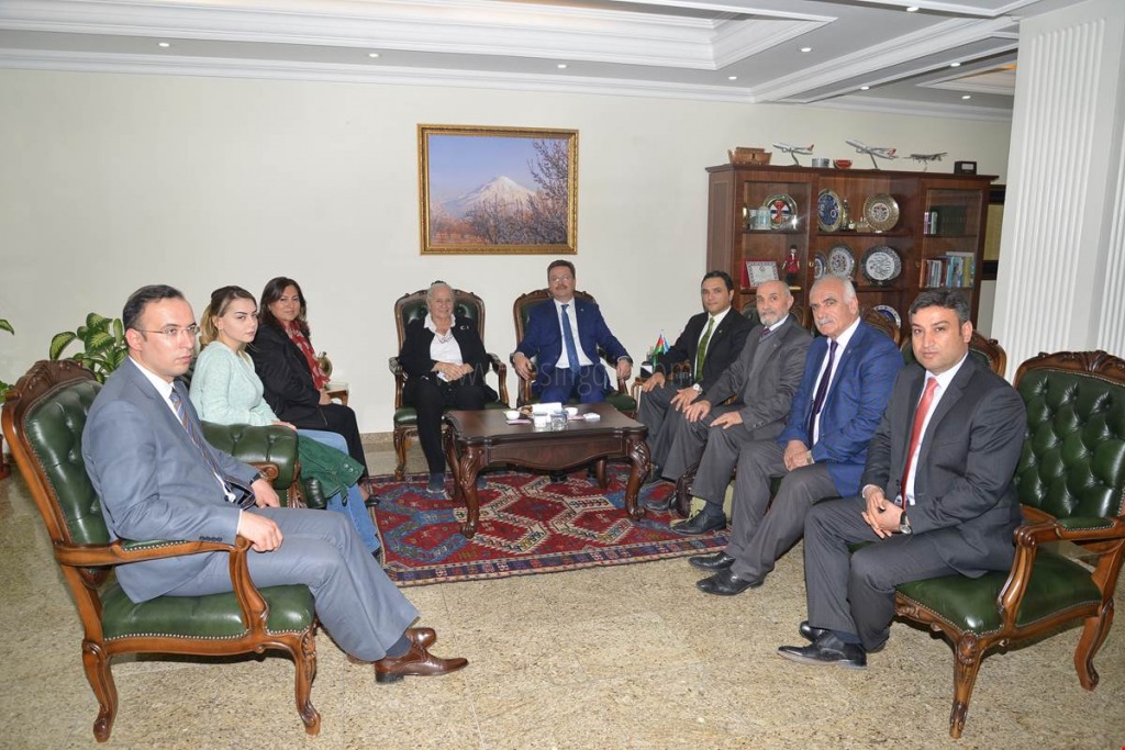 TİMSAL KARABEKİRDEN VALİ ENVER ÜNLÜYE ZİYARET