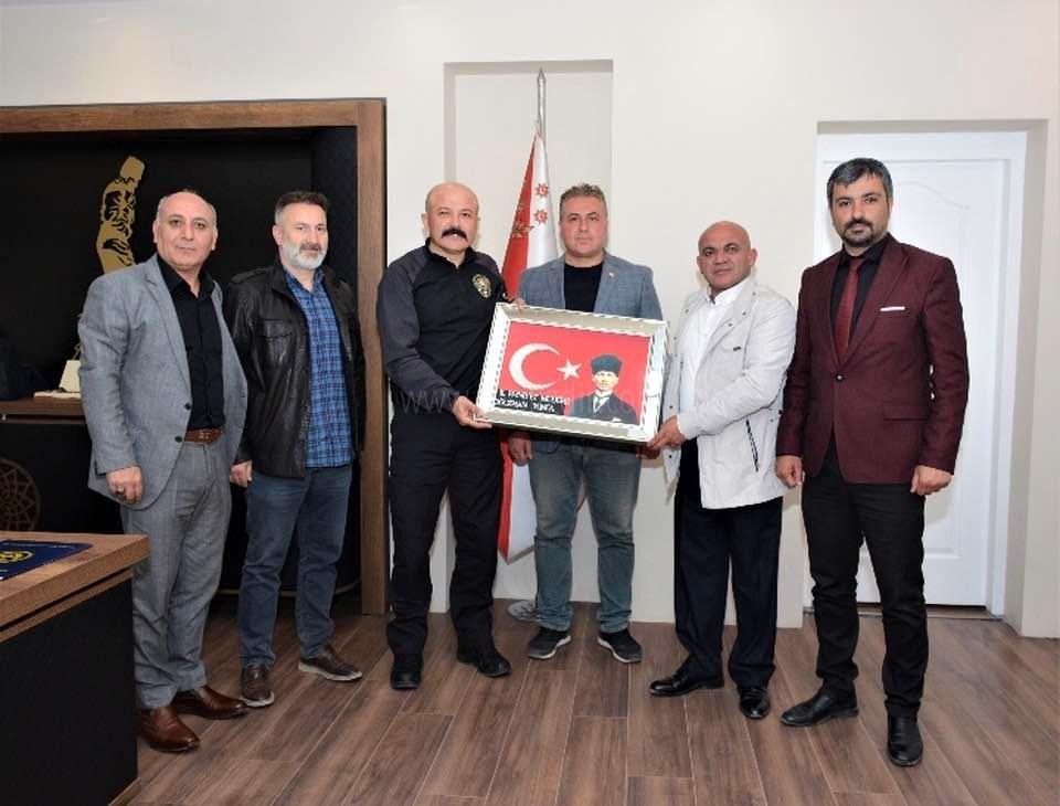 Başkanlardan Emniyet Müdürü Dr Oğuzhan Yoncaya Ziyaret