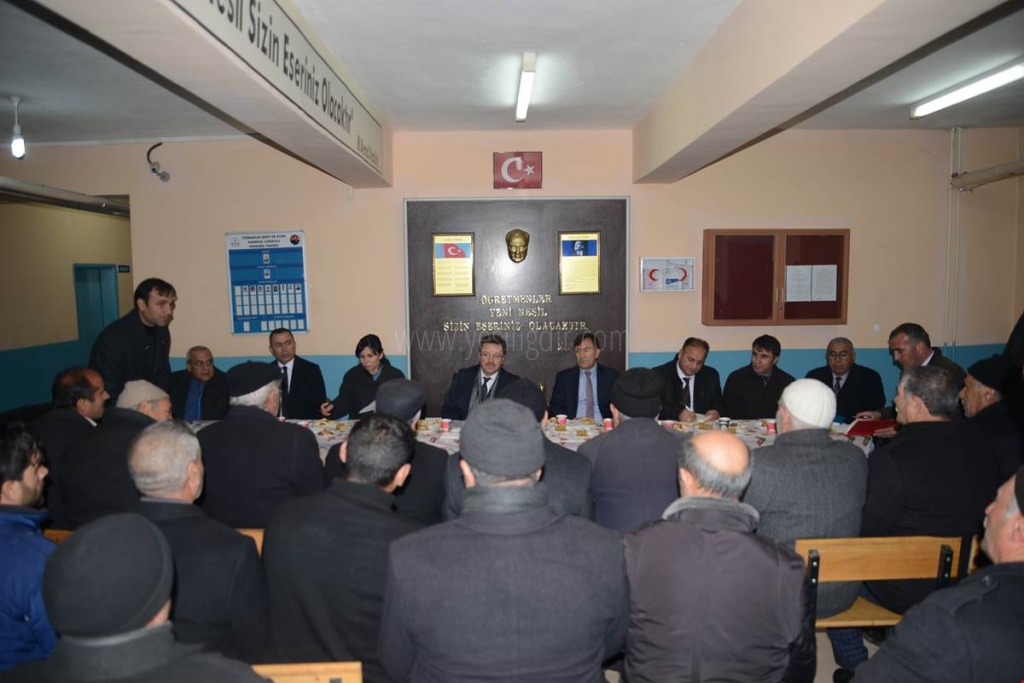YÜZBAŞILAR KÖYÜNE ZİYARET