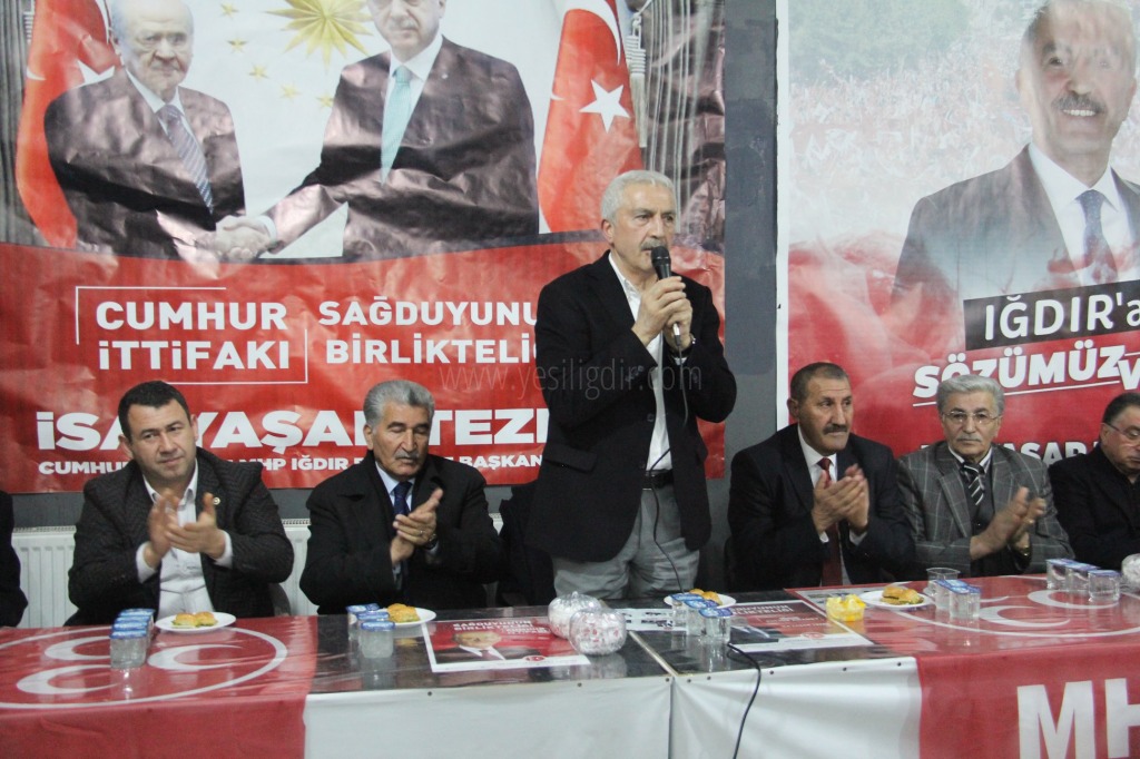 Cumhur İttifakı Adayı Tezele Aras ve Artantaştan Destek