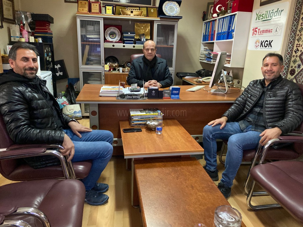 İŞ İNSANLARI MUHAMMED VE İBRAHİM AKKUŞDAN NEZAKET ZİYARETİ