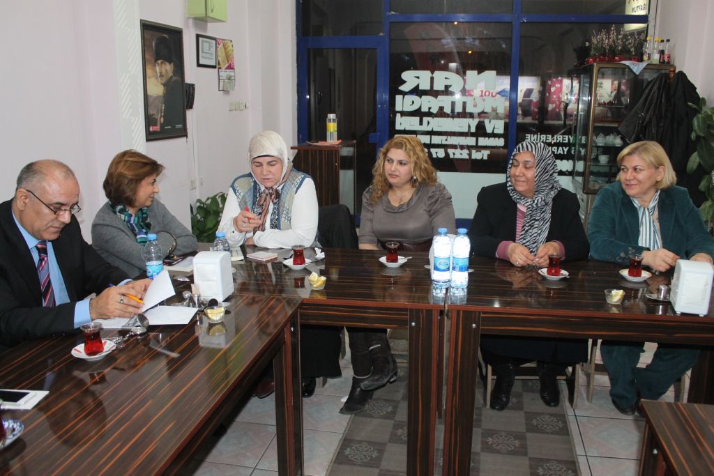 Iğdır pozitif düşünce platformu bayan başkanları ağırladı