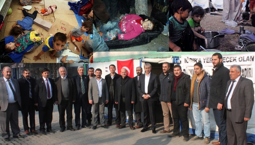 Türkmenlere yardım eli Iğdır'dan uzandı