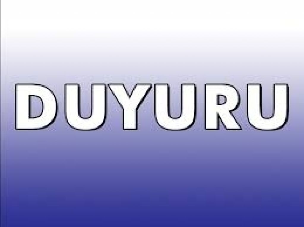 Basına Ve Kamuoyuna
