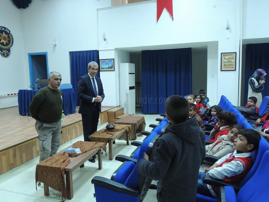 Şehit Öğretmen Şevki Akgün İlkokulu Öğrencileri İl Emniyet Müdürü Yüksel Babalı Ziyaret Etti