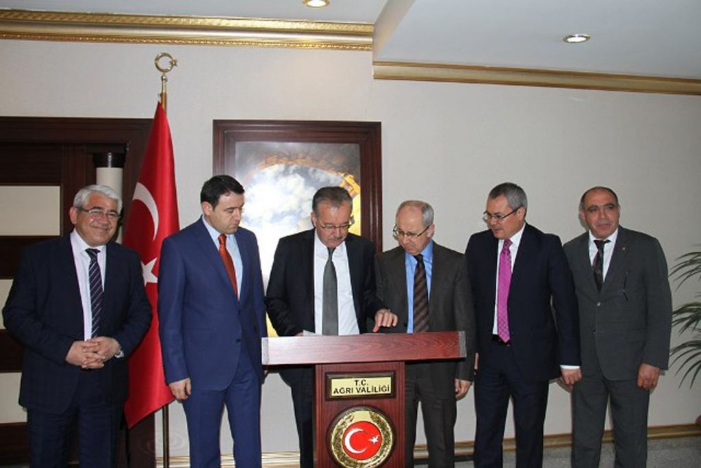 Vali Davut Haner Ağrı İlinde Düzenlenen Serka Toplantısına Katıldı