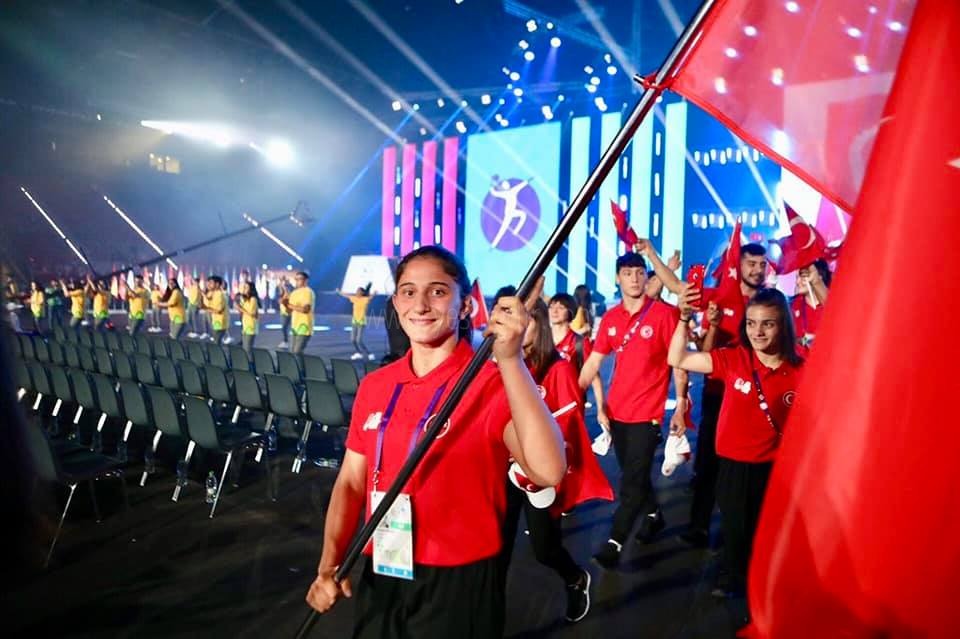 Bakü'de Avrupa Gençlik Olimpik Yaz Festivali coşkusu