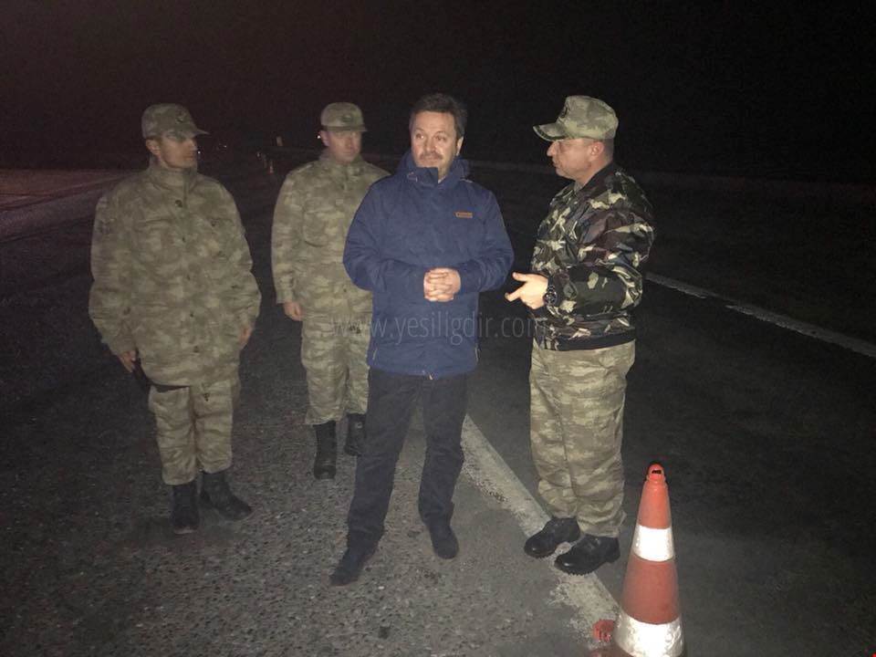 VALİ ÜNLÜ YILBAŞINDA GÜVENLİK GÜÇLERİMİZLE BİR ARAYA GELDİ