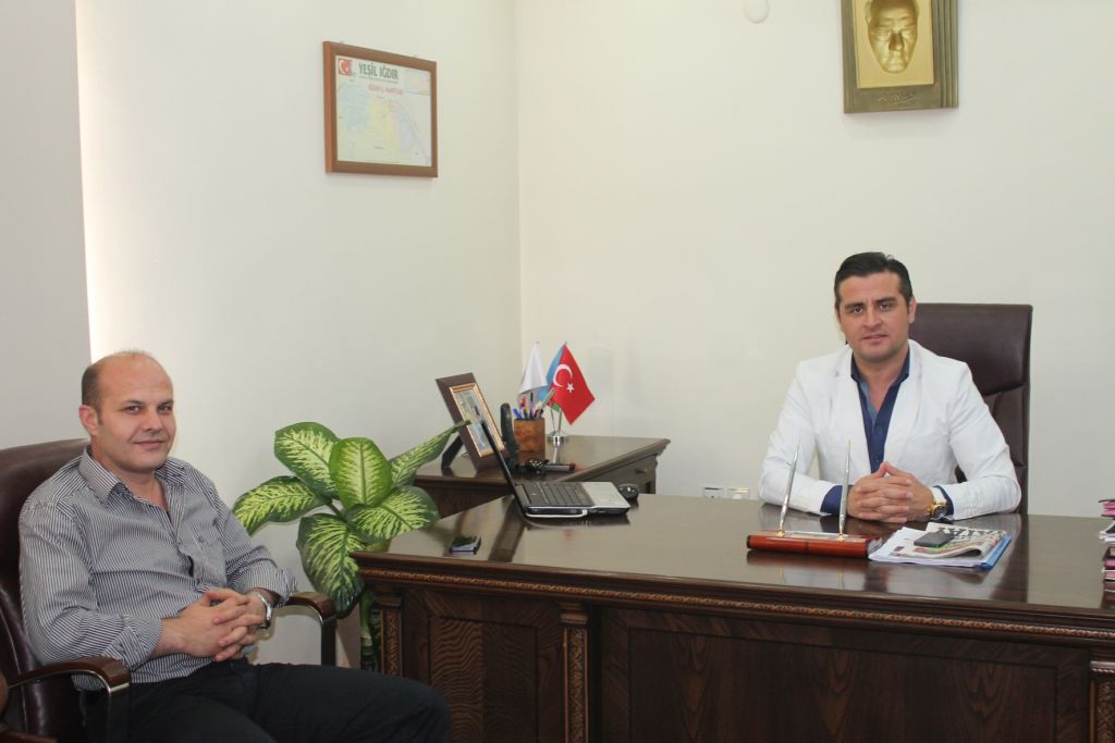 Vali Yardımcısı Mevlüt Özmen'e Hoşgeldin Ziyareti