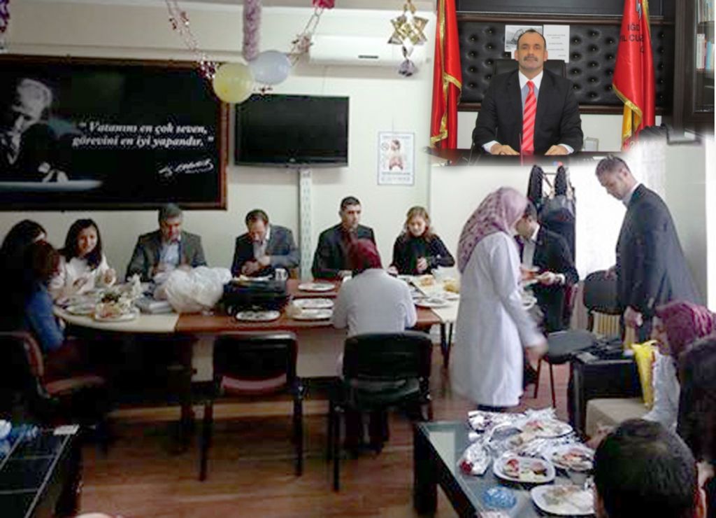 80 Yıl Cumhuriyet lisesinde öğretmenler günü kutlaması