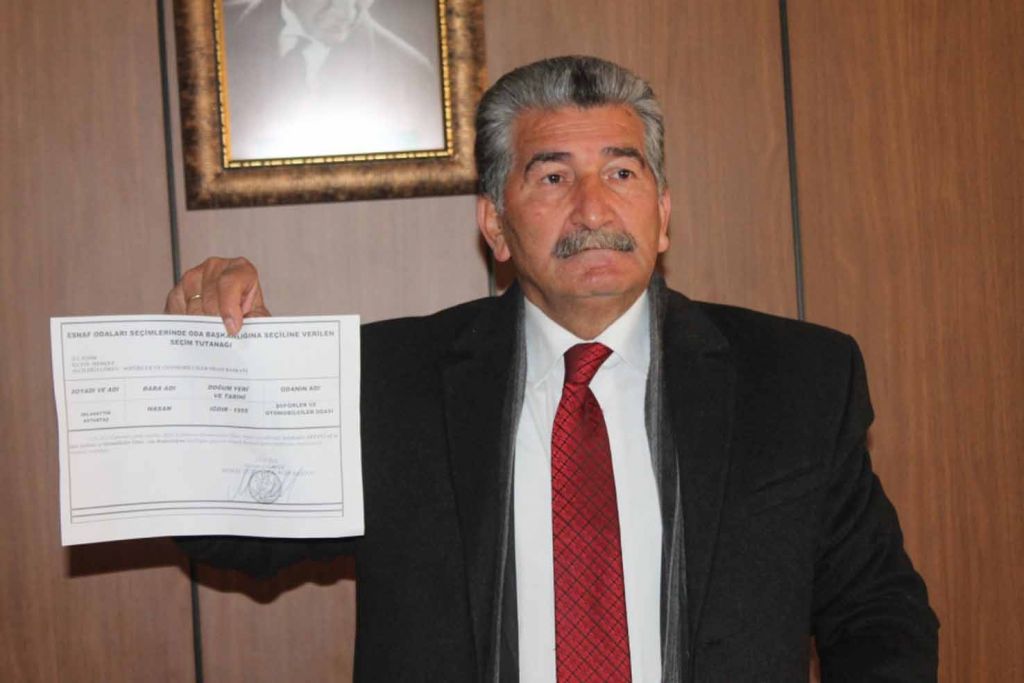 Artantaş Türkiye Esnaf ve Sanatkarları Konfederasyonu Denetim Kurulu Üyesi oldu