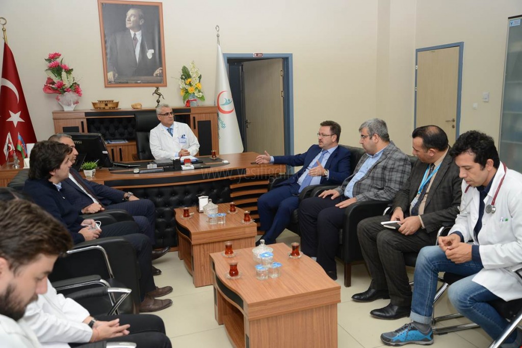 VALİ ÜNLÜ DEVLET HASTANESİNİ ZİYARET ETTİ