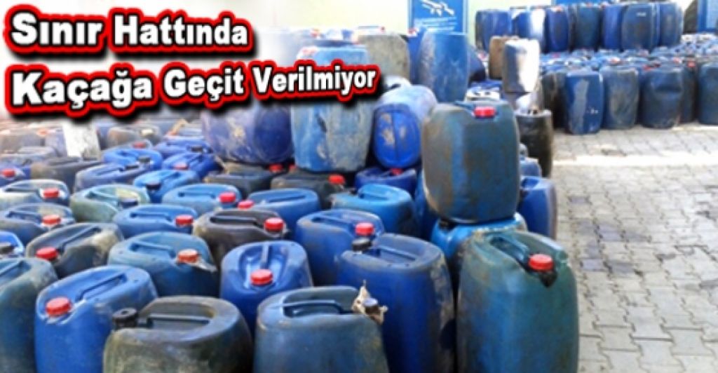 Kaçak Mazot Getiren Beş Araca El Konuldu