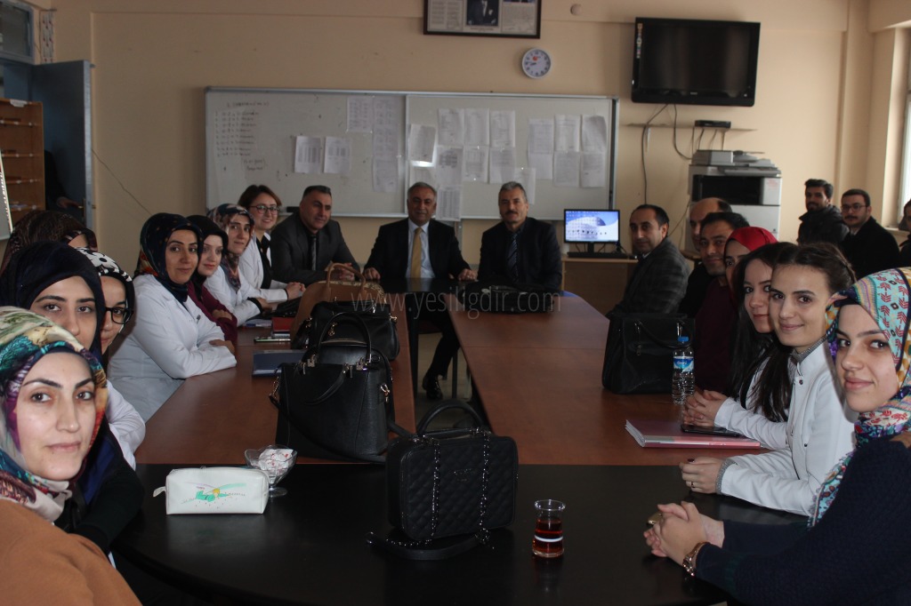 MİLLİ EĞİTİM MÜDÜRÜ İMKB ANADOLU LİSESİNDE