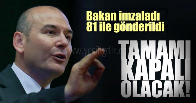 İçişleri Bakanlığı 81 ile referandum genelgesi gönderdi