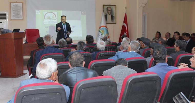 2018 YILI GENÇ ÇİFTÇİ PROJESİ SUNUMU YAPILDI