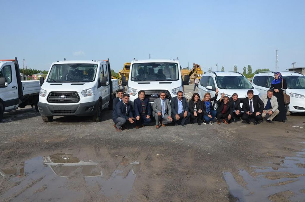 Iğdır Belediyesi 5 Yeni Araç Satın Aldı