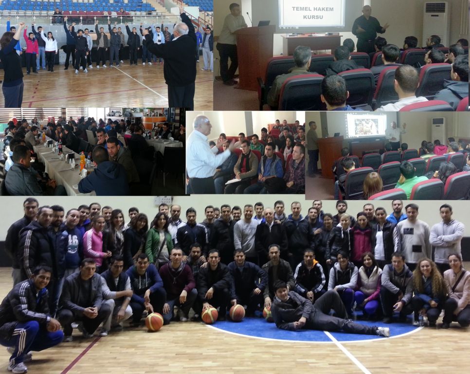 Basketbol Aday Hakemlik Kursu Tamamlandı