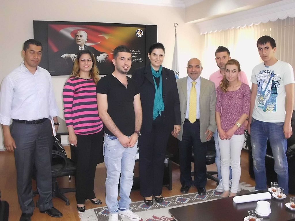 Iğdır Üniversitesi Çevre Kulübünden Çevre ve Şehircilik Müdürlüğüne Anlamlı Ziyaret