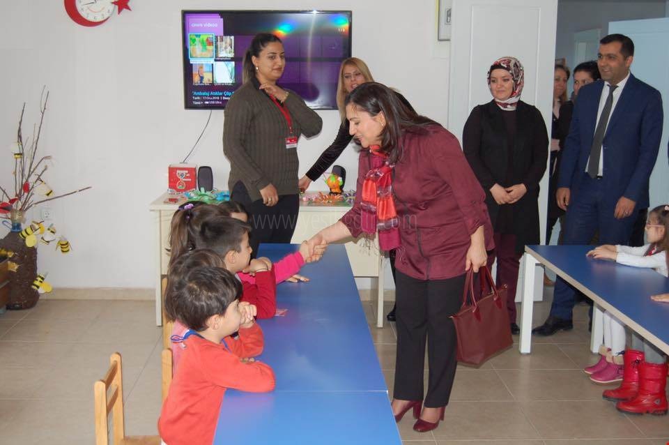 SEMA ÜNLÜDEN ÇEVRE EĞİTİM MERKEZİNE ZİYARET