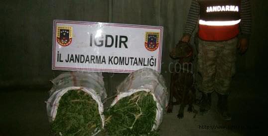 Jandarma Komutanlığı KOM ekipleri Tuzlucada uyuşturucu operasyonu gerçekleştirdi