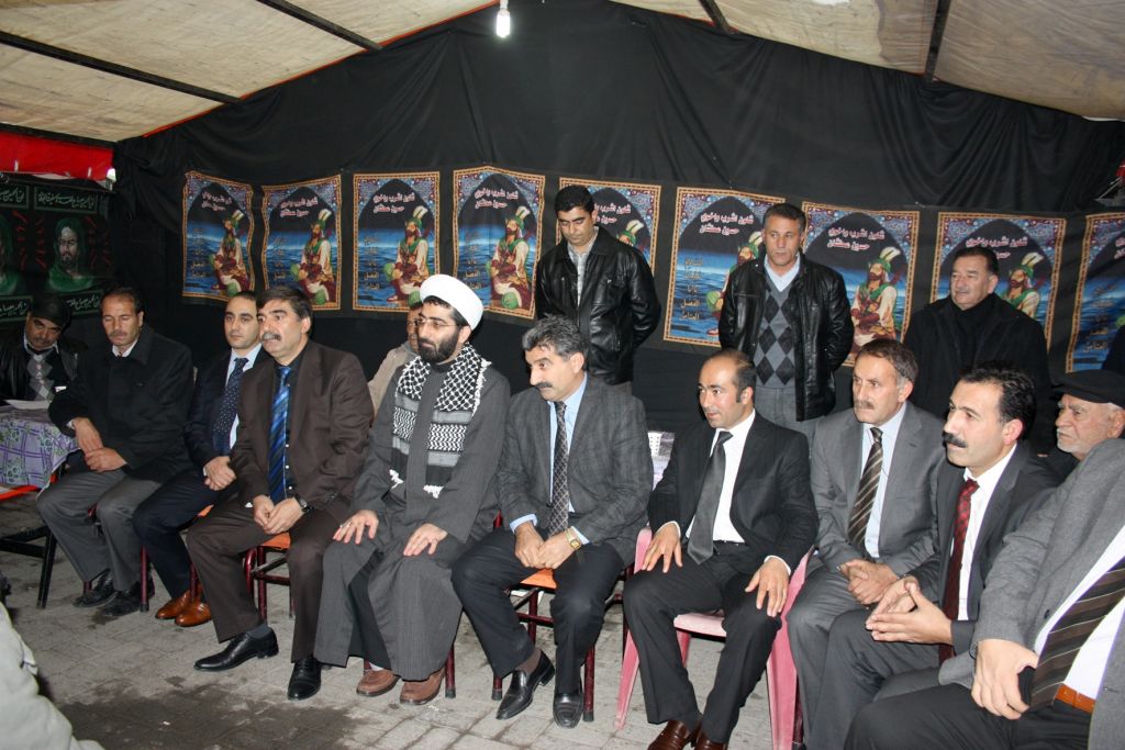 Belediye ve İl Genel Meclis Üyeleri Aşura Çadırını Ziyaret Etti