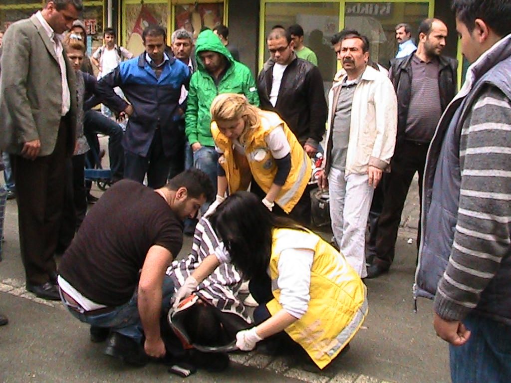 Iğdır'da Motosiklet Kazası1 Yaralı