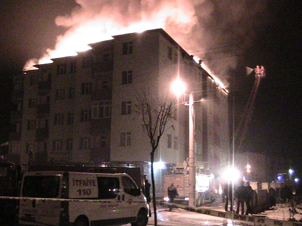Iğdır'da Yangın