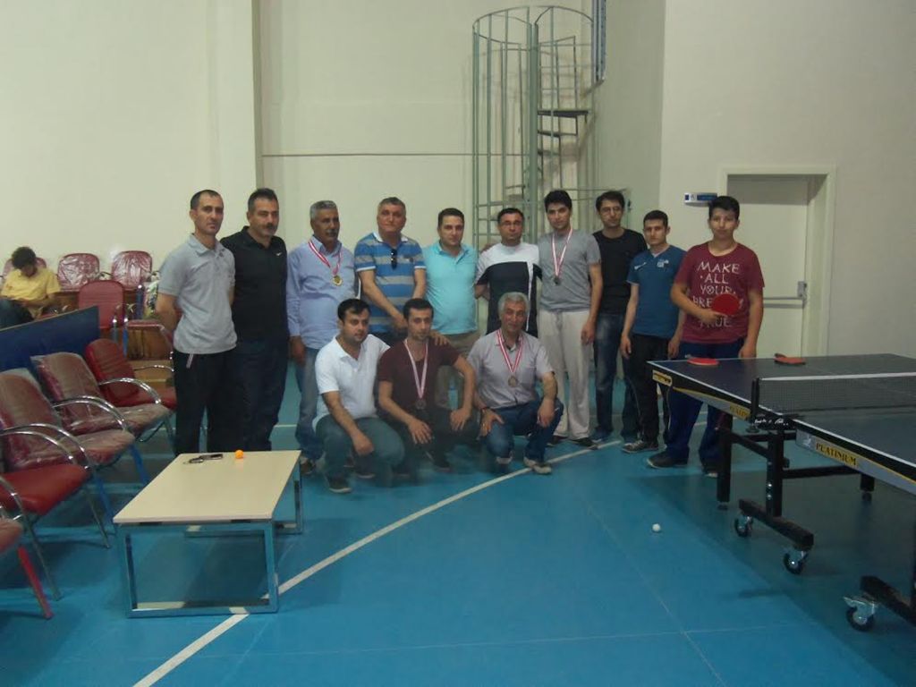Adalet Personeli Masa Tenisi Turnuvasında Buluştu
